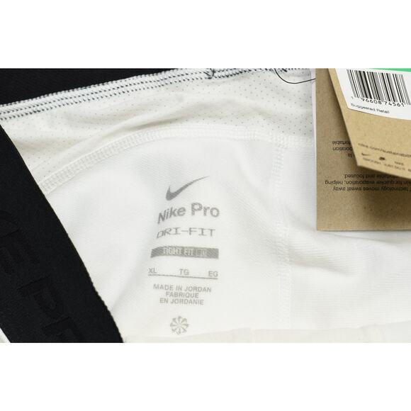 NEW Men's Nike Pro Dri-FIT Training Base Layer White Tights Regular Size XL 7961 - Picture 7 of 8